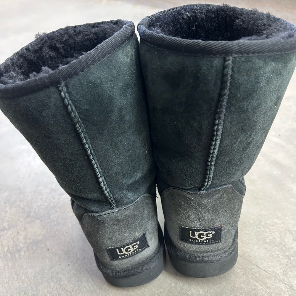 UGG Black Suede Boots